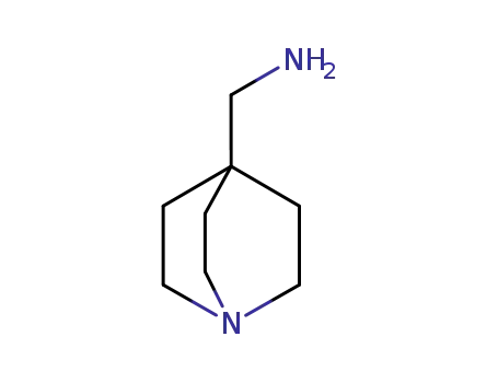 Molecular Structure of 67496-78-0 (quinuclidin-4-ylMethanaMine)
