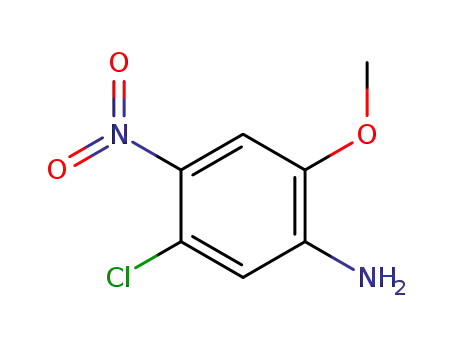 Molecular Structure of 6259-08-1 (5-CHLORO-2-METHOXY-4-NITROANILINE)