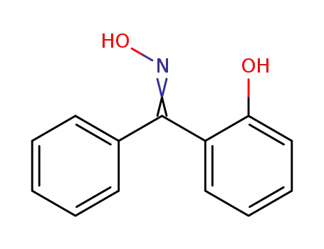Molecular Structure of 26094-08-6 (Methanone, (2-hydroxyphenyl)phenyl-, oxime)