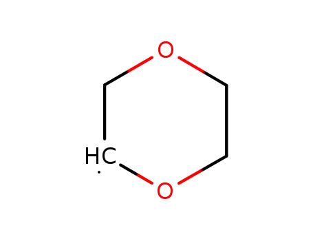 Molecular Structure of 4598-47-4 (1,4-Dioxan-2-yl)
