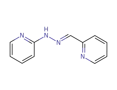 Molecular Structure of 2215-33-0 (pyridine-2-carbaldehyde-2-pyridylhydrazone)