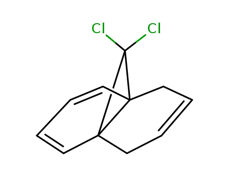 Molecular Structure of 27714-80-3 (9,9-dichloro-1,4-dihydro-4a,8a-methanonaphthalene)