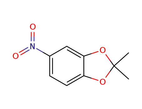 Molecular Structure of 54186-68-4 (2,2-dimethyl-5-nitro-1,3-benzodioxole)