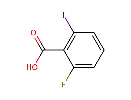 Molecular Structure of 111771-08-5 (2-FLUORO-6-IODOBENZOIC ACID)