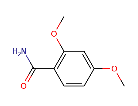 Molecular Structure of 1521-95-5 (Benzamide,2,4-dimethoxy-)