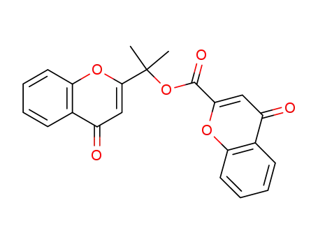 1-methyl-1-(4-oxochromen-2-yl)ethyl 4-oxochromen-2-carboxylate