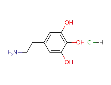 Molecular Structure of 5720-26-3 (5-HYDROXYDOPAMINE HYDROCHLORIDE)