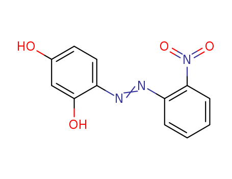 1,3-Benzenediol,4-[2-(2-nitrophenyl)diazenyl]- cas  5407-41-0