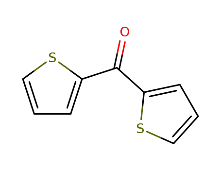 Molecular Structure of 704-38-1 (BIS(2-THIENYL) KETONE)