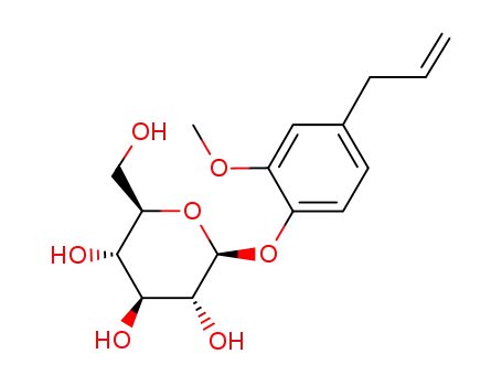 Molecular Structure of 18604-50-7 (EUGENYL GLUCOSIDE)