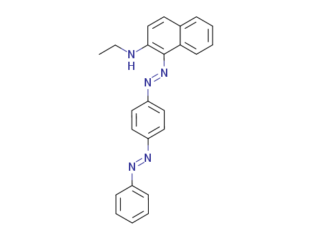 2-Naphthalenamine,N-ethyl-1-[2-[4-(2-phenyldiazenyl)phenyl]diazenyl]-