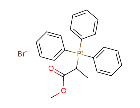 Molecular Structure of 2689-62-5 (Methyl 2-(triphenylphosphoranyl)propanoate)