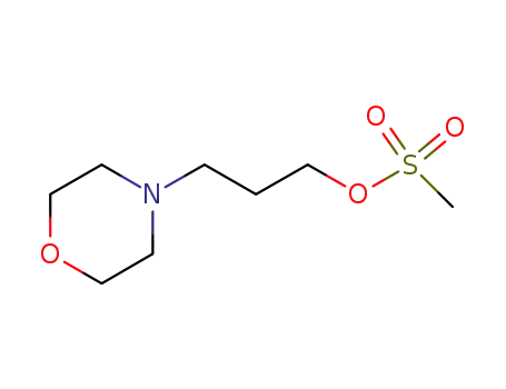 Molecular Structure of 1018895-28-7 (methanesulfonic acid 3-morpholin-4-yl-propyl ester)