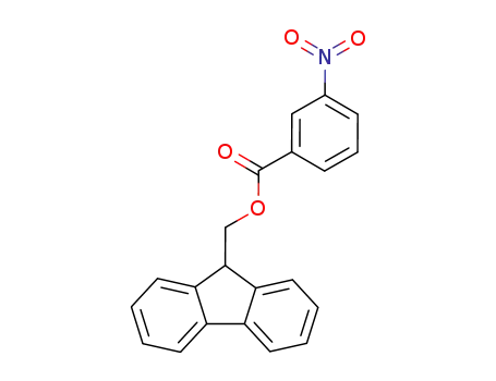 Molecular Structure of 85055-67-0 (3-Nitro-benzoic acid 9H-fluoren-9-ylmethyl ester)