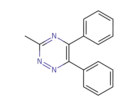 Molecular Structure of 24108-37-0 (3-methyl-5,6-diphenyl-1,2,4-triazine)