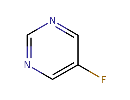 Molecular Structure of 675-21-8 (5-Fluoropyrimidine)