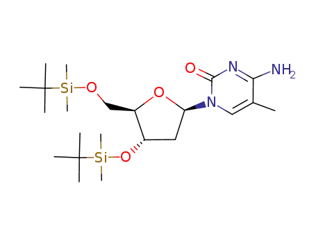 3',5'-O-bis(tert-butyldimethylsilyl)-2'-deoxy-5-methylcytidine