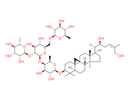 Molecular Structure of 1331827-01-0 (squarroside VII)