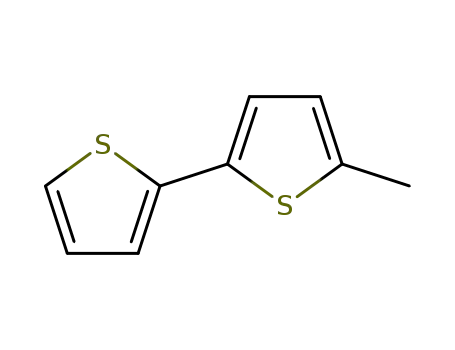 Molecular Structure of 18494-74-1 (2,2'-Bithiophene, 5-methyl-)