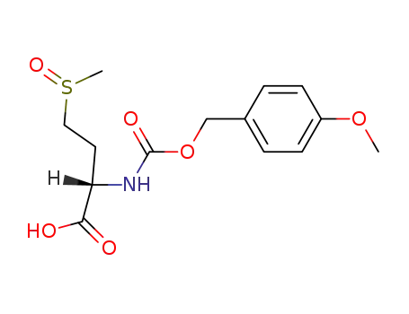 Molecular Structure of 73285-38-8 (Z(OM<sub>4</sub>e)-Met(O)-OH)
