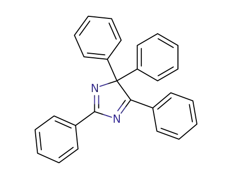 4H-Imidazole, 2,4,4,5-tetraphenyl-