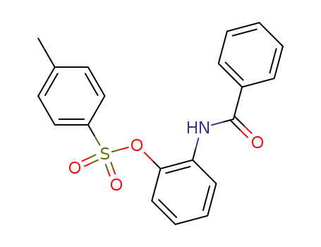 Molecular Structure of 49834-35-7 (2-(benzoylamino)phenyl 4-methylbenzenesulfonate)