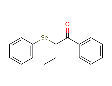 1-Butanone, 1-phenyl-2-(phenylseleno)-