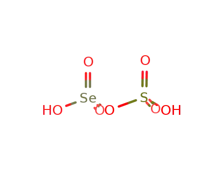 Molecular Structure of 27769-79-5 (Sulfuric acid,monoanhydride with selenic acid (9CI))