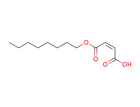 Molecular Structure of 2370-71-0 (MALEIC ACID MONO(2-ETHYLHEXYL) ESTER)