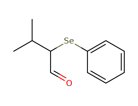 Molecular Structure of 84782-52-5 (Butanal, 3-methyl-2-(phenylseleno)-)
