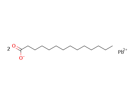 Molecular Structure of 32112-52-0 (lead dimyristate)