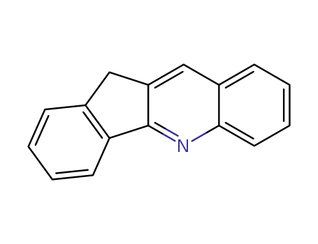 Molecular Structure of 243-51-6 (11H-Indeno[1,2-b]quinoline)