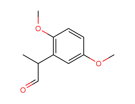 Molecular Structure of 52417-48-8 (2-(2',5'-dimethoxyphenyl)propionaldehyde)