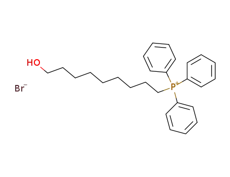 Molecular Structure of 73945-70-7 ((9-hydroxynonyl)(triphenyl)phosphonium bromide)