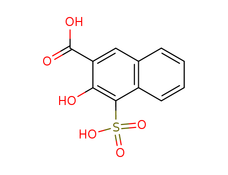 2-Naphthalenecarboxylic acid, 3-hydroxy-4-sulfo-