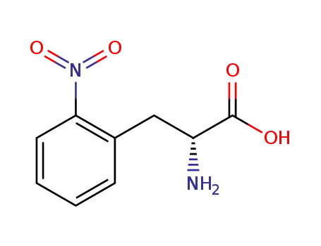 Molecular Structure of 169383-17-9 (D-2-NITROPHENYLALANINE)