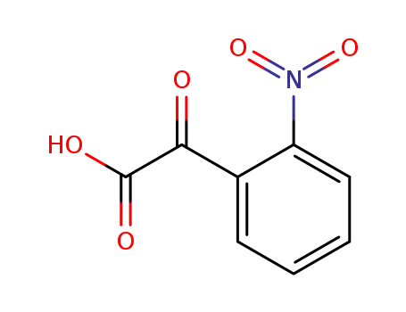 Molecular Structure of 610-33-3 ((2-nitro-phenyl)-glyoxylic acid)