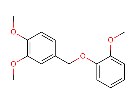 Molecular Structure of 10548-82-0 (Benzene, 1,2-dimethoxy-4-[(2-methoxyphenoxy)methyl]-)