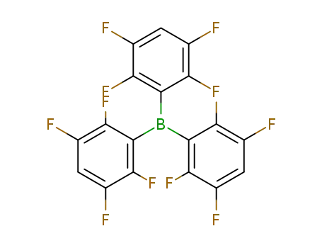 Molecular Structure of 148892-95-9 (tris(2,3,5,6-tetrafluorophenyl)borane triethylphosphine oxide)
