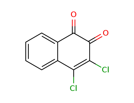 Molecular Structure of 18398-36-2 (3,4-DICHLORO-[1,2]NAPHTHOQUINONE)