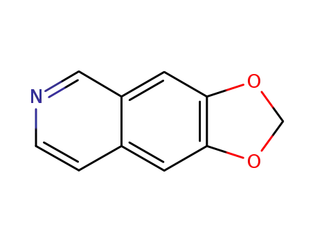 Molecular Structure of 269-44-3 ([1,3]DIOXOLO[4,5-G]ISOQUINOLINE)