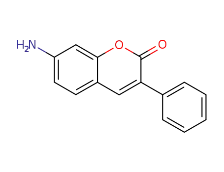 Molecular Structure of 4108-61-6 (7-Amino-3-phenyl-2-benzopyrone)