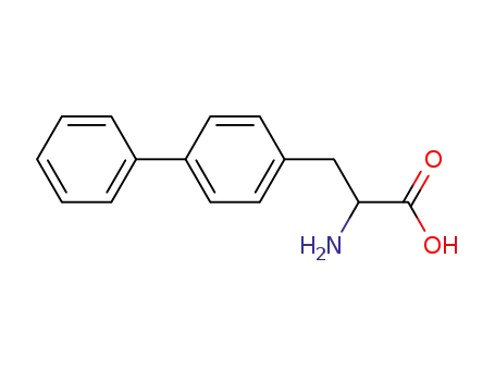 Molecular Structure of 76985-08-5 (2-AMINO-3-BIPHENYL-4-YL-PROPIONIC ACID)