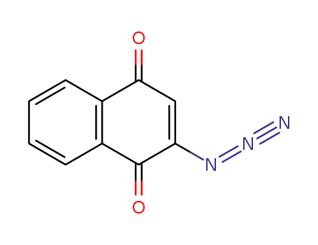 Molecular Structure of 15707-29-6 (1,4-Naphthalenedione, 2-azido-)