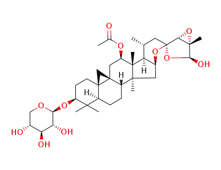 Molecular Structure of 18642-44-9 (Actein)