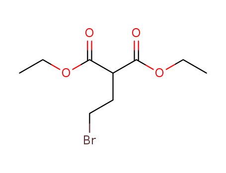 Molecular Structure of 18721-64-7 (diethyl 2-(2-bromoethyl)-malonate)