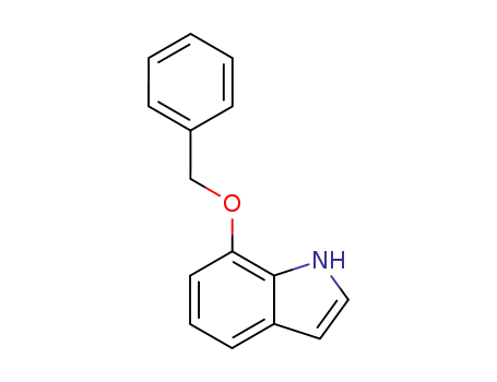Molecular Structure of 20289-27-4 (7-Benzyloxyindole)