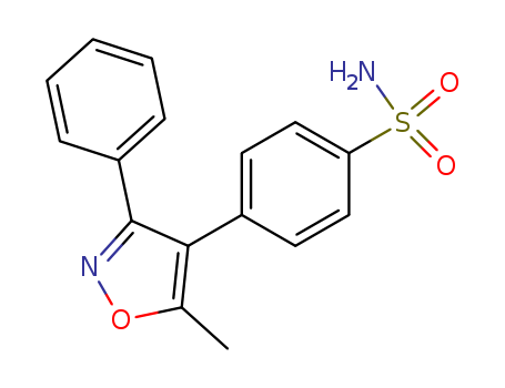 181695-72-7,VALDECOXIB,4-(5-Methyl-3-phenylisoxazol-4-yl)benzenesulfonamide;4-(5-methyl-3-phenyl-1,2-oxazol-4-yl)benzenesulfonamide;benzenesulfonamide, 4-(5-methyl-3-phenyl-4-isoxazolyl)-;Bextra(Valdecoxib);p-(5-Methyl-3-phenyl-4-isoxazolyl)benzenesulfonamide;4-(5-Methyl-3-phenylisoxazol-4-yl)benzenesulfonamide;4-(5-Methyl-3-phenyl-1,2-oxazol-4-yl)benzenesulfonamide;Bextra;