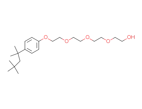 Molecular Structure of 2315-63-1 (11-(4-tert-Octylphenoxy)-3,6,9-trioxaundecane-1-ol)