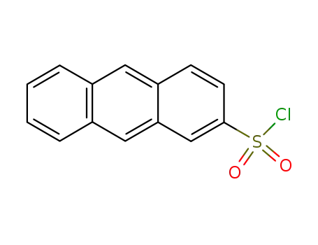 Molecular Structure of 17407-98-6 (2-Anthracenesulfonyl chloride)